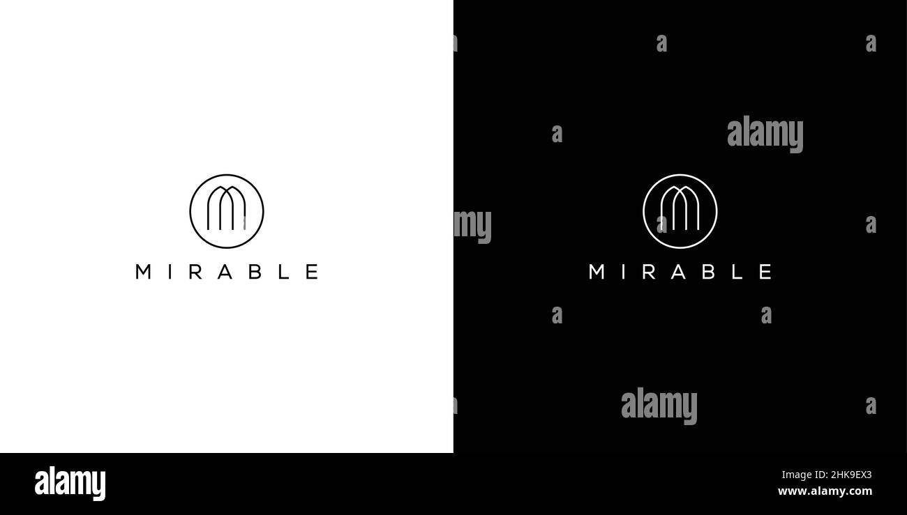Modern and luxury letter M initials logo design Stock Vector Image ...