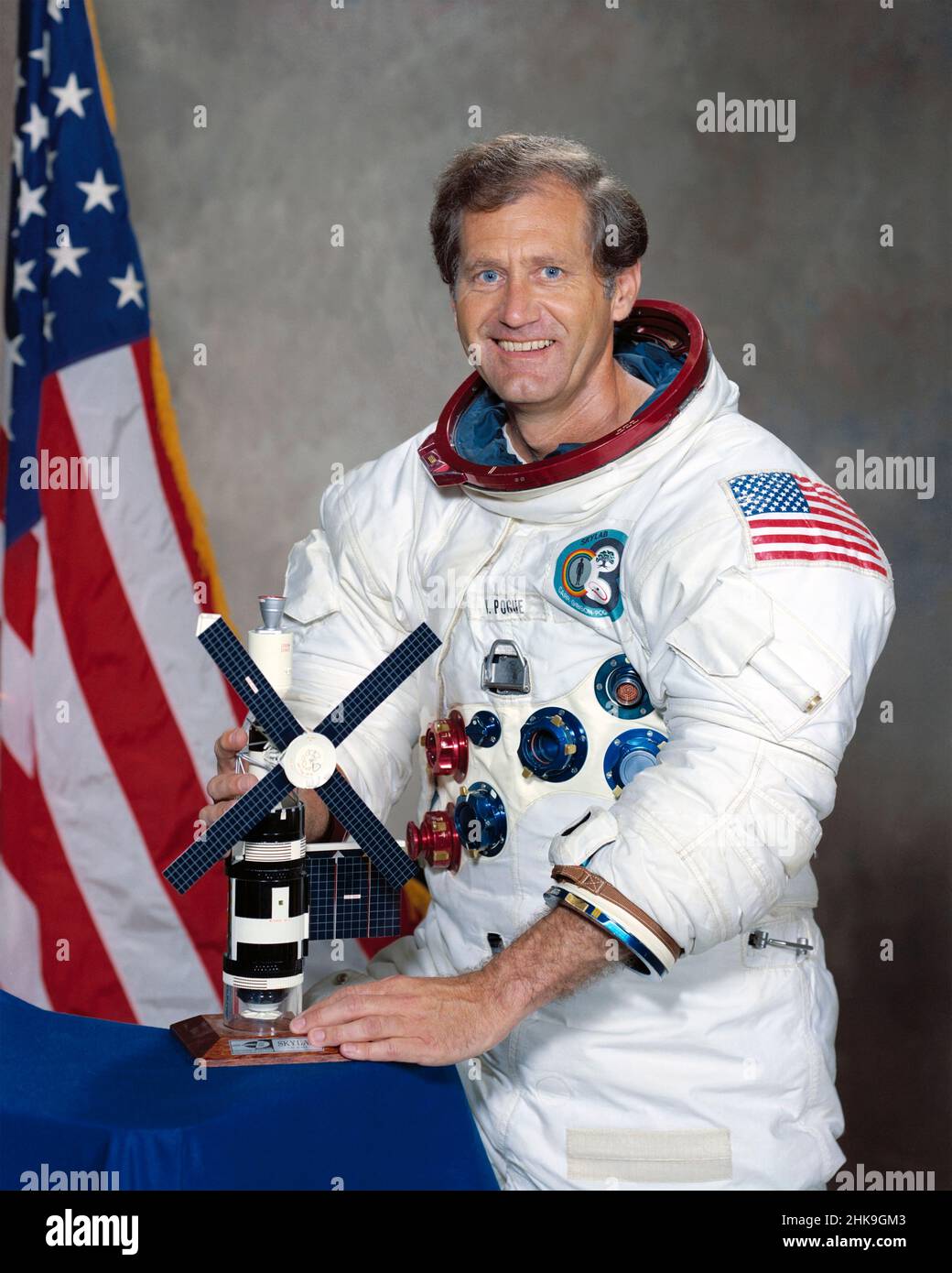 (March 1975) --- Astronaut William R. Pogue, Skylab 4 pilot. Stock Photo