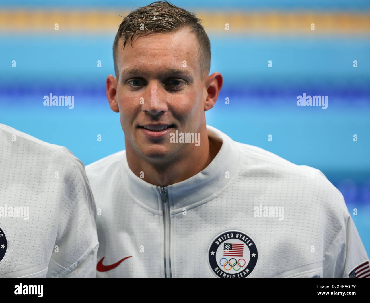 JULY 26th, 2021 - TOKYO, JAPAN: Caeleb Dressel wins the Gold Medal in ...