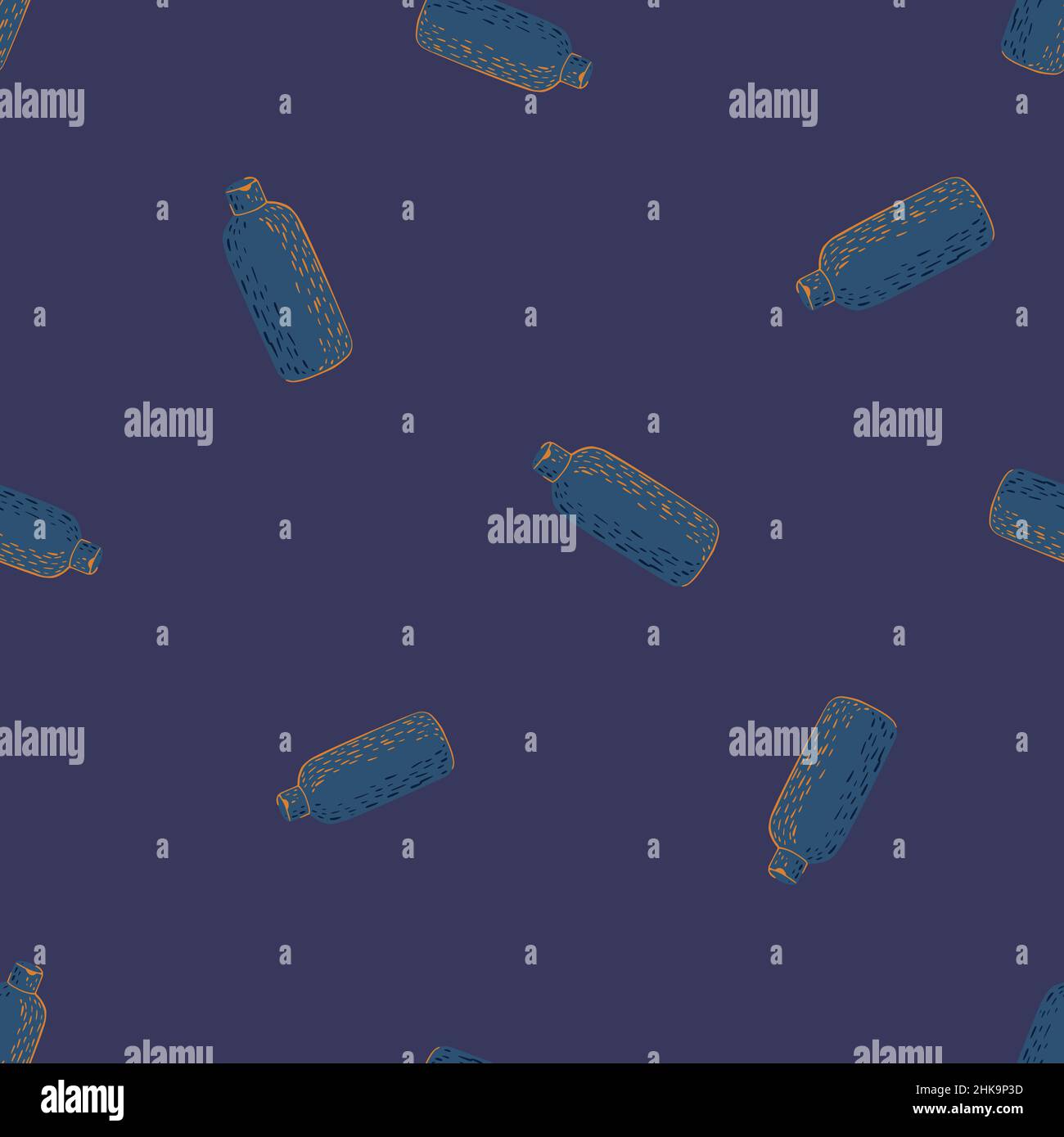 Cosmetic bottle seamless pattern. Background for spa. Repeated texture ...
