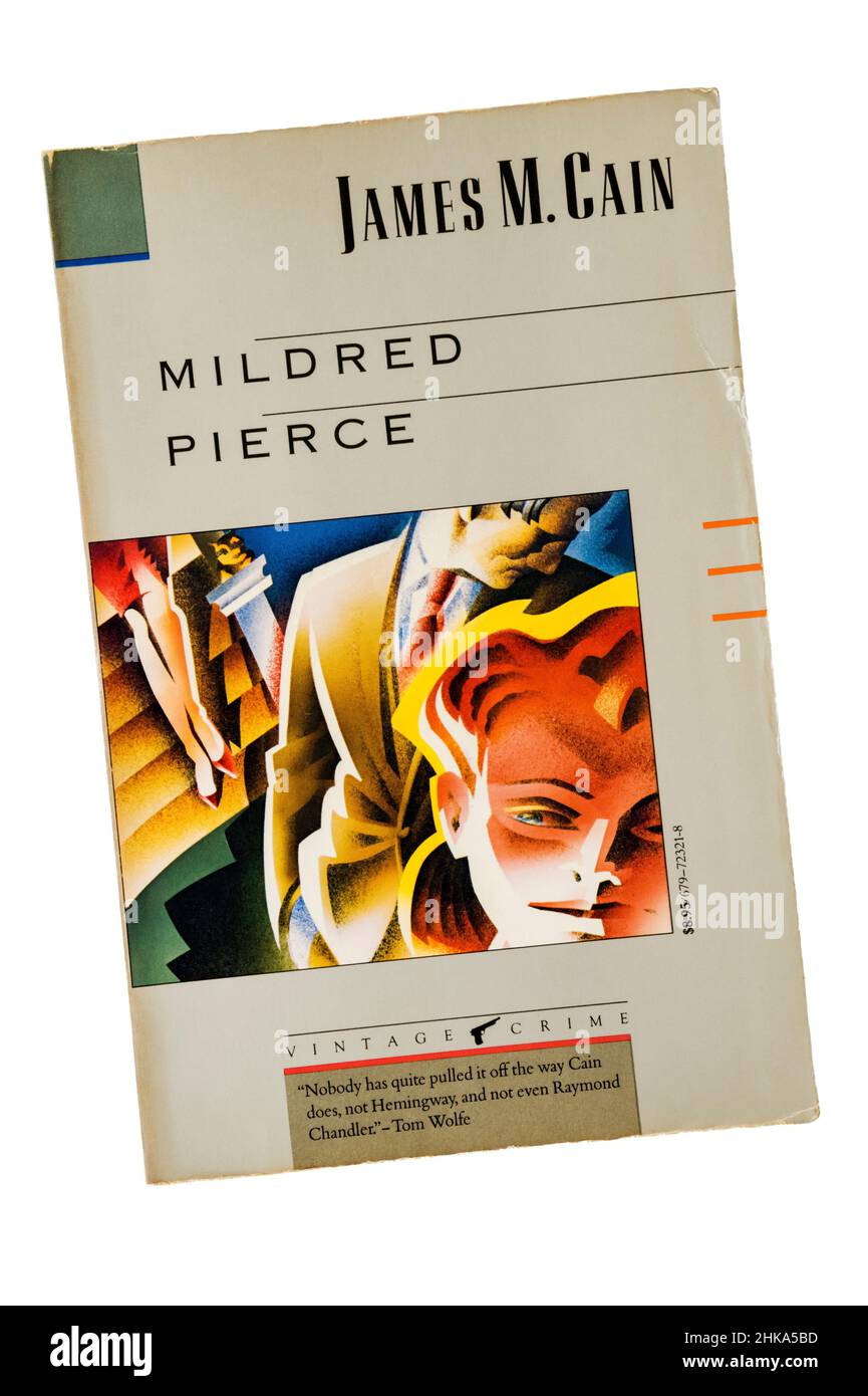 A paperback copy of Mildred Pierce by James M. Cain.  First published in 1941. Stock Photo