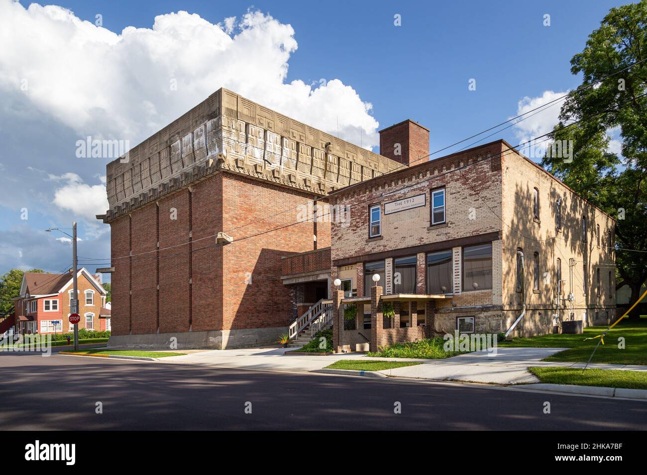 A. D. German Warehouse building, by famous american architect Frank Lloyd Wright Stock Photo Alamy