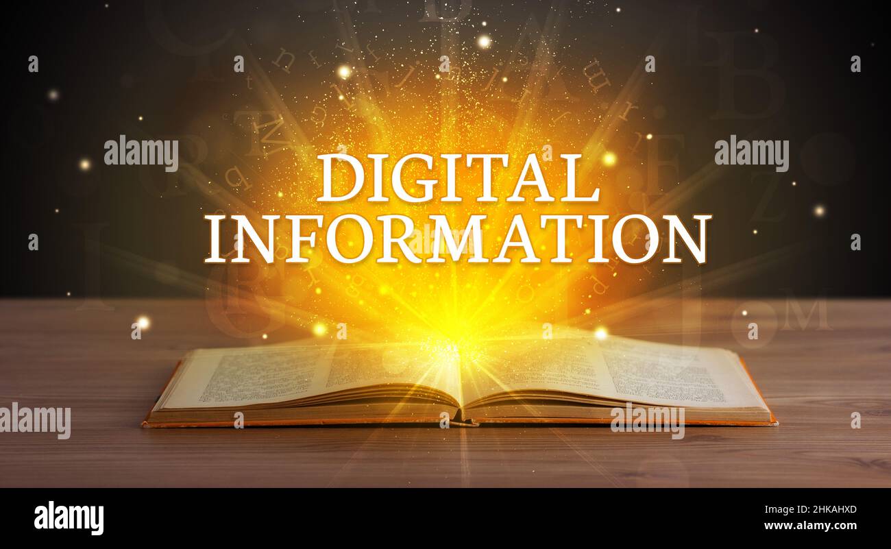 Teacher Book Inscription Educational inscription coming out from an open book Stock Photo - Alamy