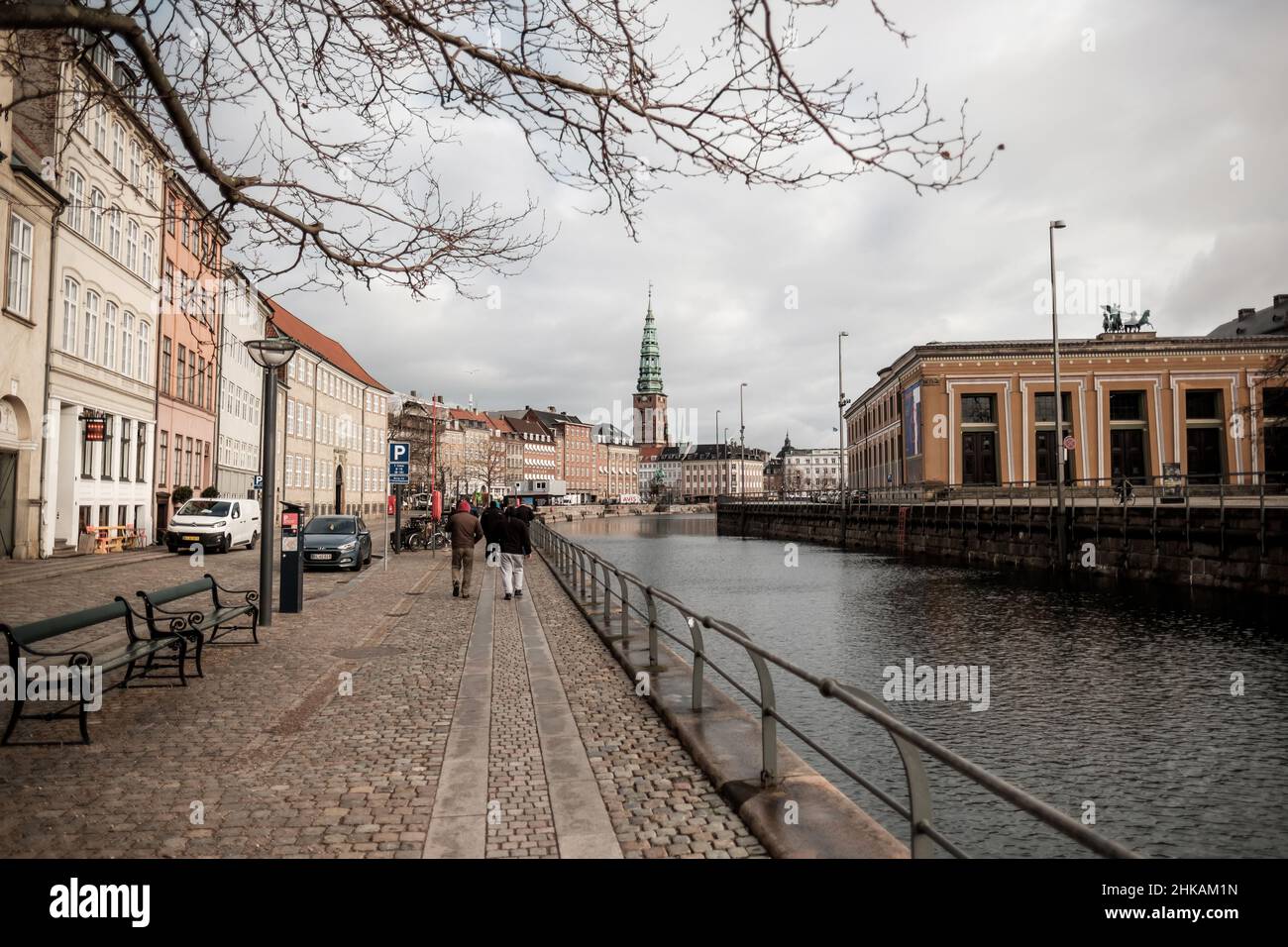 Buildings and canal between the Centrum and Christianhaven districts of