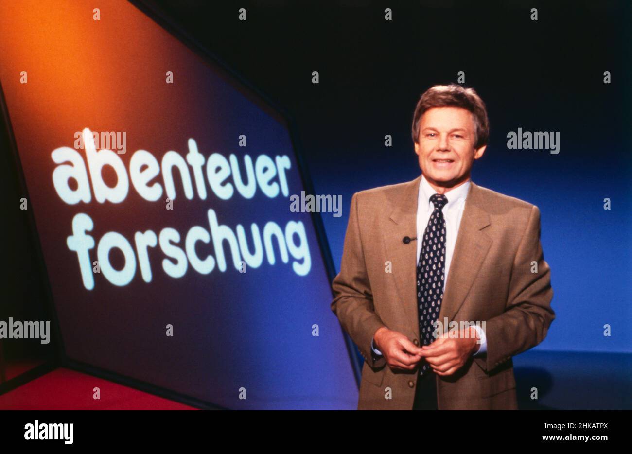 abenteuer forschung, Wissenschaftsmagazin, Deutschland 1981 - 2008, Moderator: Joachim Bublath Stock Photo