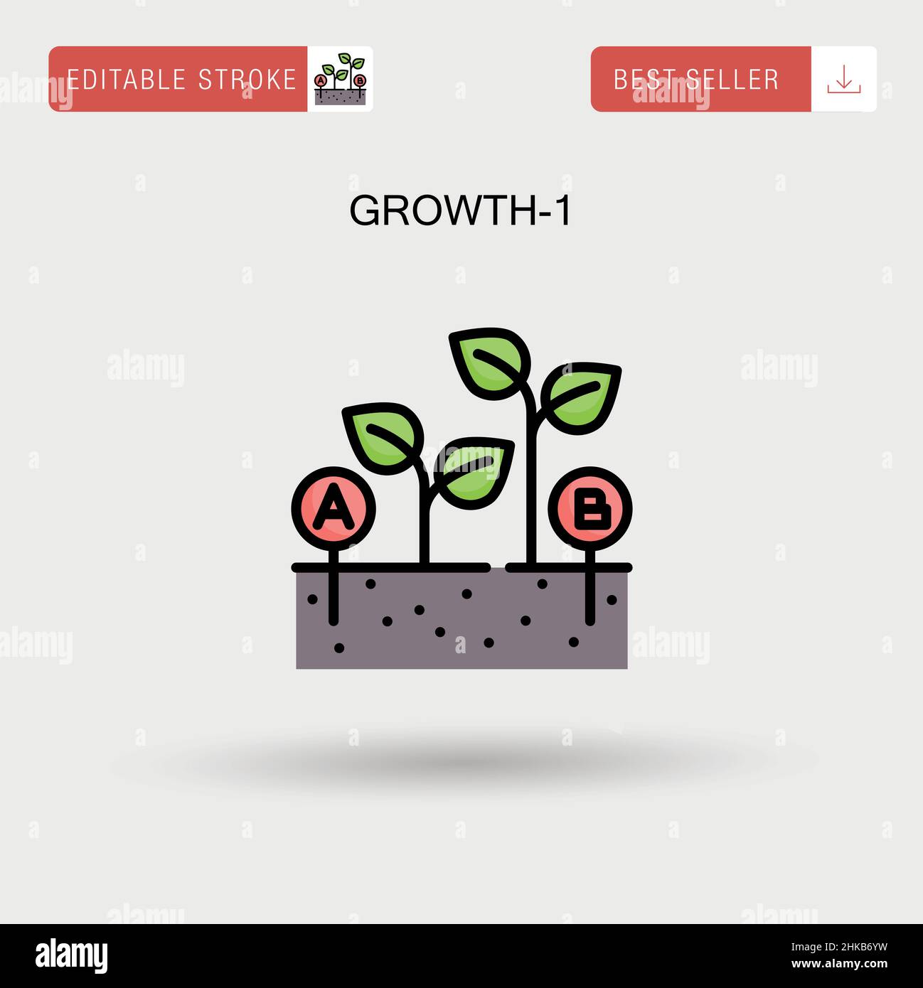 Eco growth chart hi-res stock photography and images - Alamy