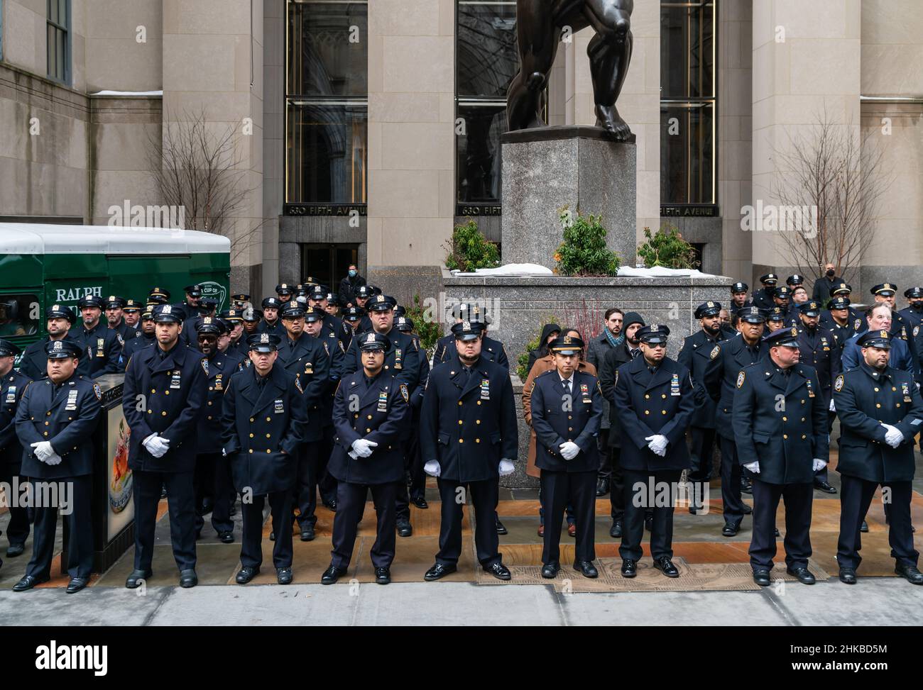 Funeral service for New York City Police officer Wilbert Mora was held