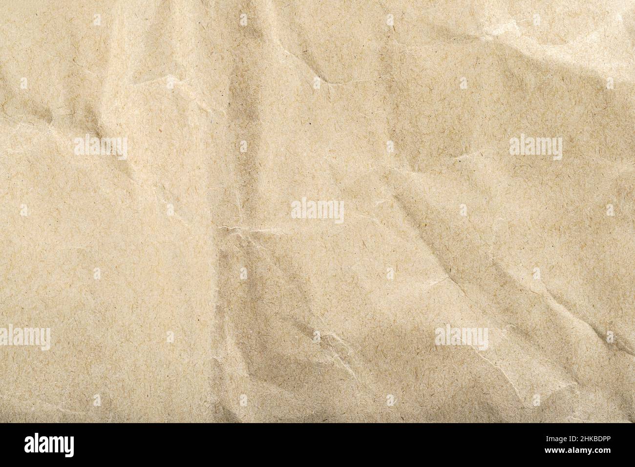 abstract background from crumpled paper texture closeup Stock Photo