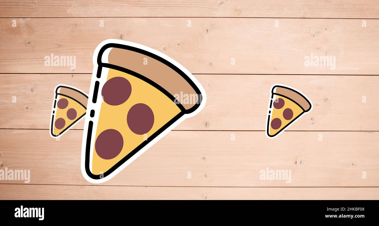 Pizza icons hi-res stock photography and images - Alamy