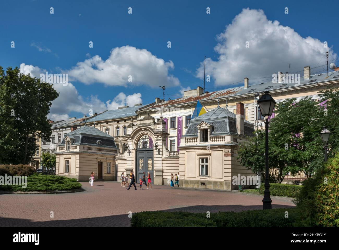 The Potocki Palace in Lviv, Ukraine Stock Photo