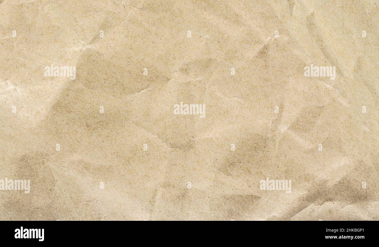 abstract background from crumpled paper texture closeup Stock Photo
