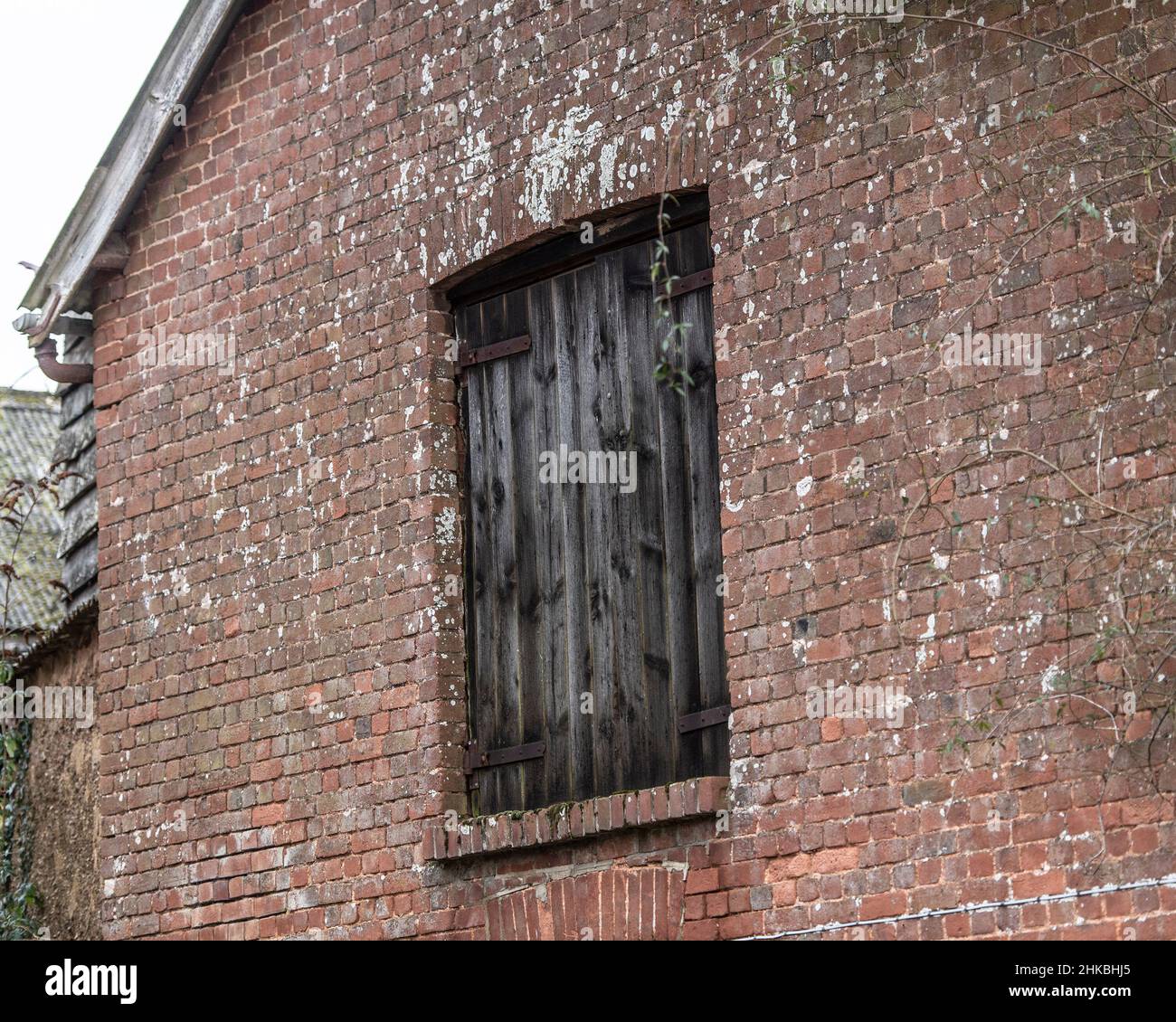 redundant farm building for conversion Stock Photo