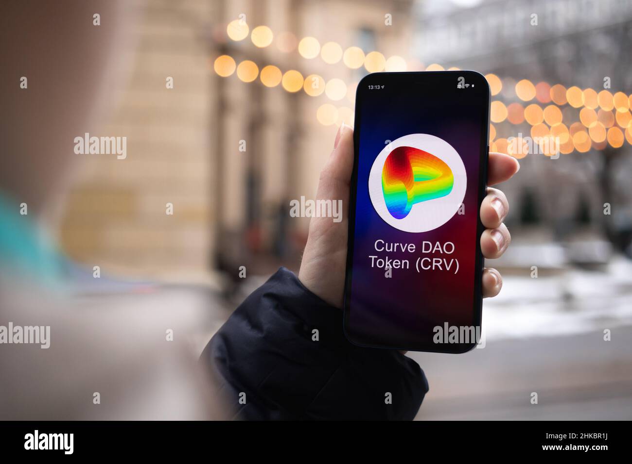 Curve dao token crv hi-res stock photography and images - Alamy