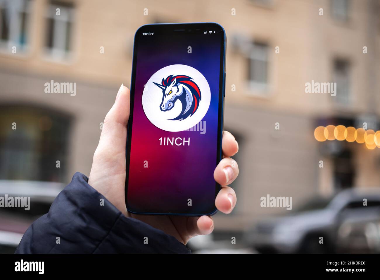 1inch crypto hi-res stock photography and images - Alamy