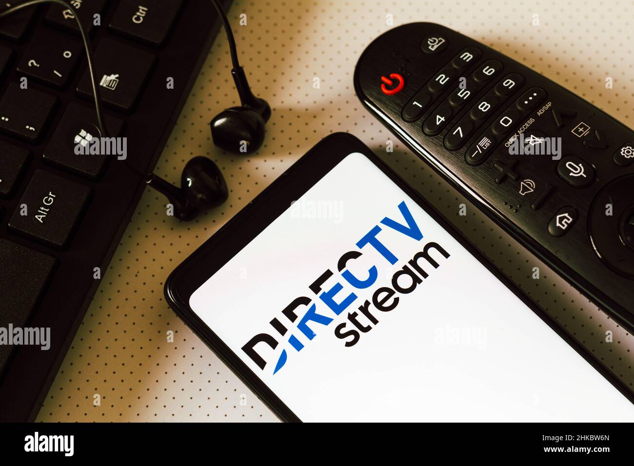 Directv for business remote hi-res stock photography and images - Alamy