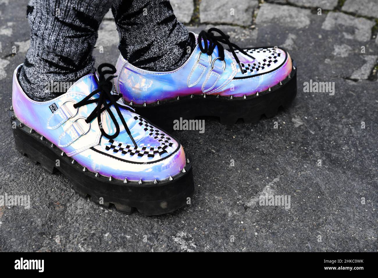 At DIOR - Menswear 2022/2023 - Paris Fashion Week - Place de la Concorde -  Paris - France Stock Photo - Alamy