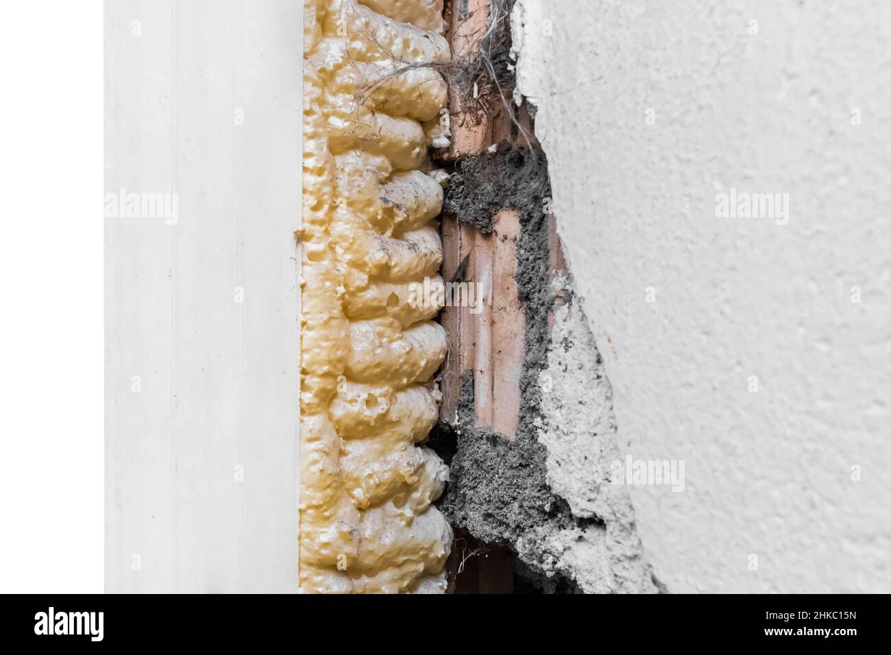 Construction foam, polyurethane foam for installation works, insulation and repair of objects