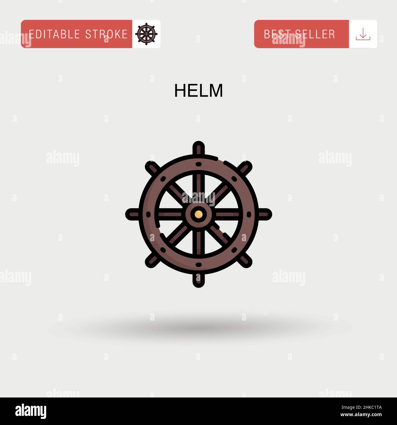 Helm Simple vector icon Stock Vector Image & Art Alamy