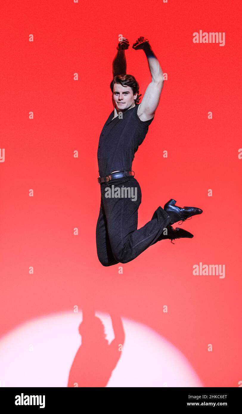 London, UK. 3rd Feb, 2021. Johnny (Michael O'Reilly) jumps in an ...
