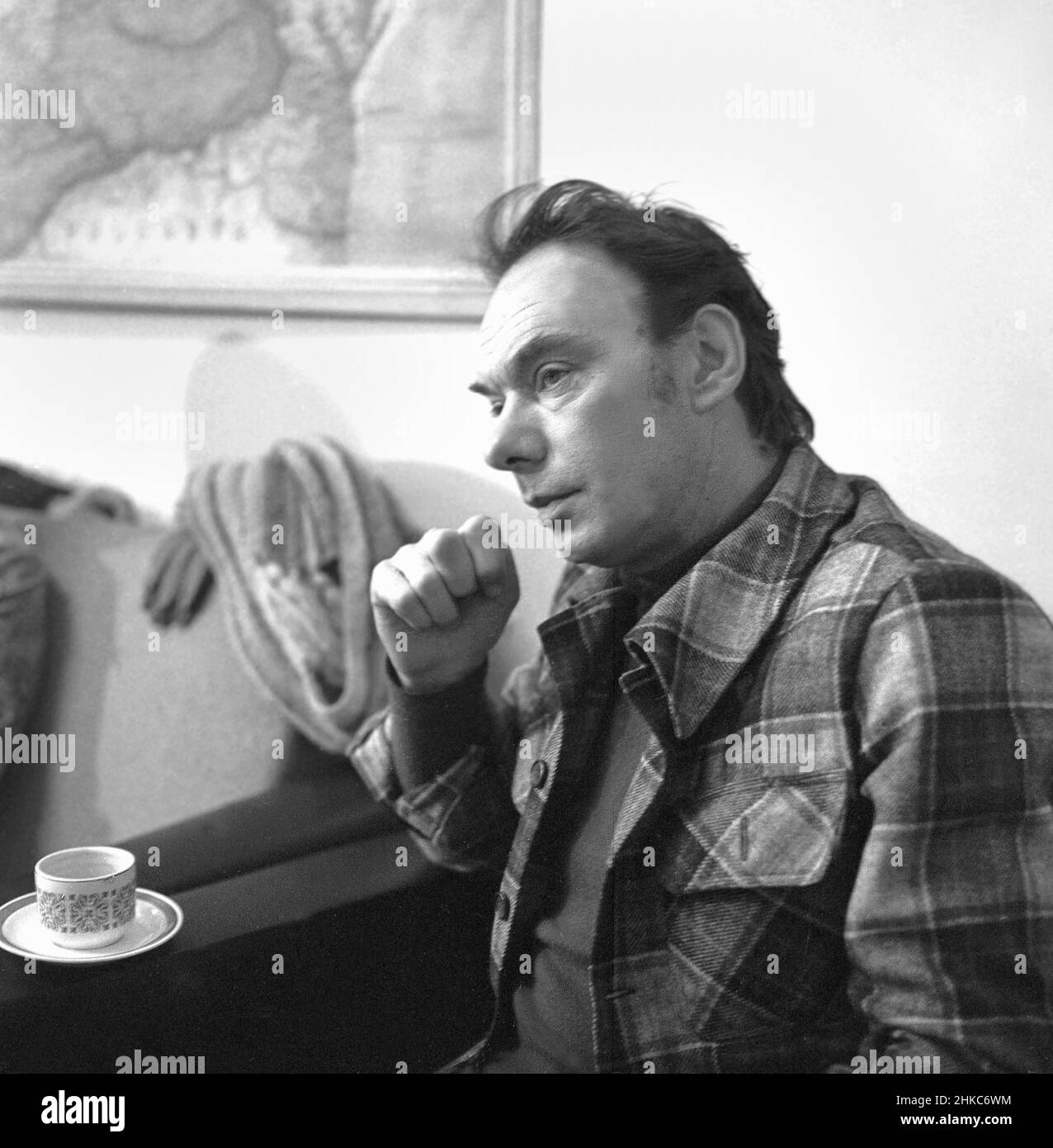 Russian film director and actor Aleksey Batalov in Romania, approx. 1980 Stock Photo
