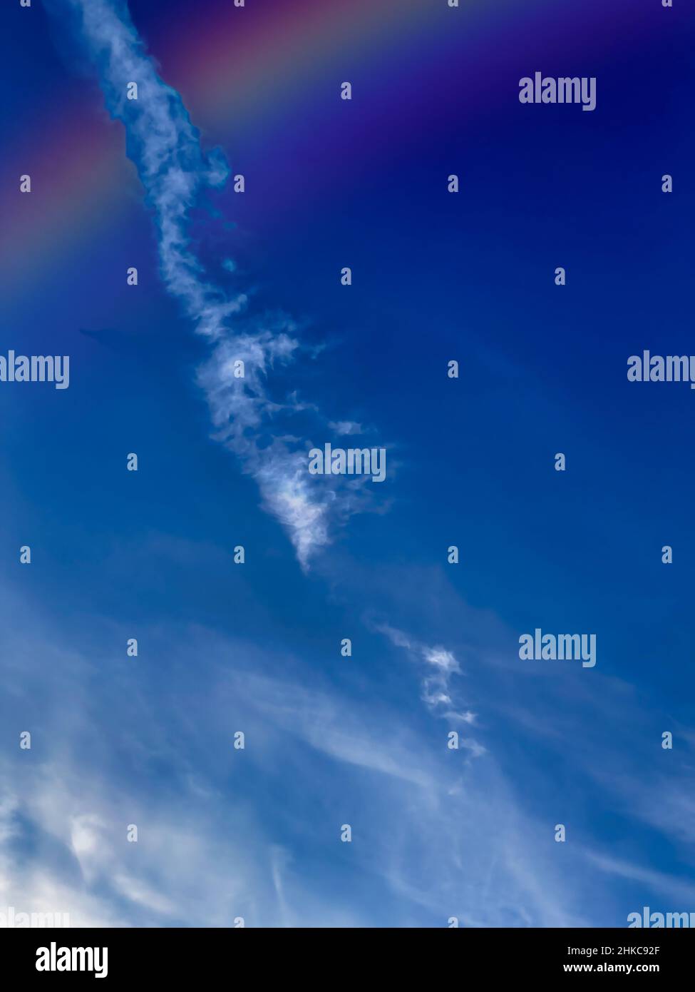 Over the Rainbow Stock Photo Alamy