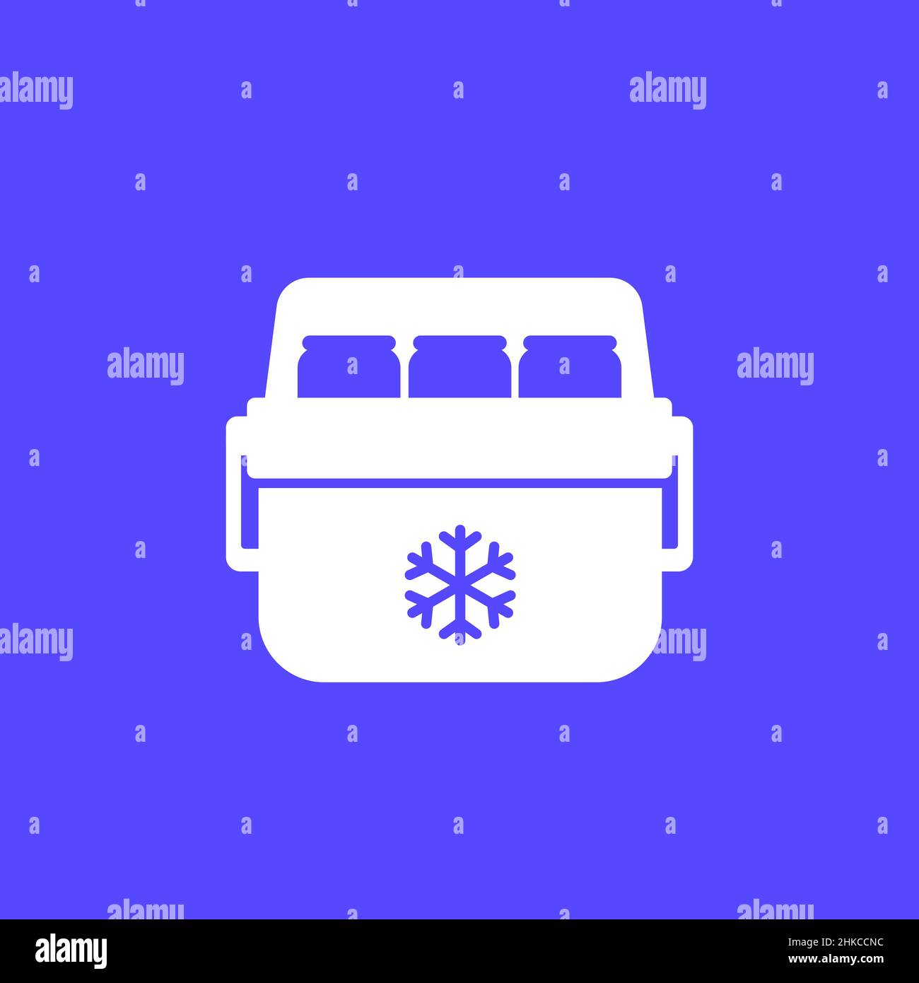 Portable cooler box icon, vector Stock Vector Image & Art Alamy