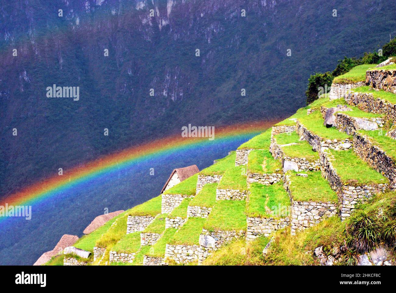 beautiful landscape in Peru Stock Photo