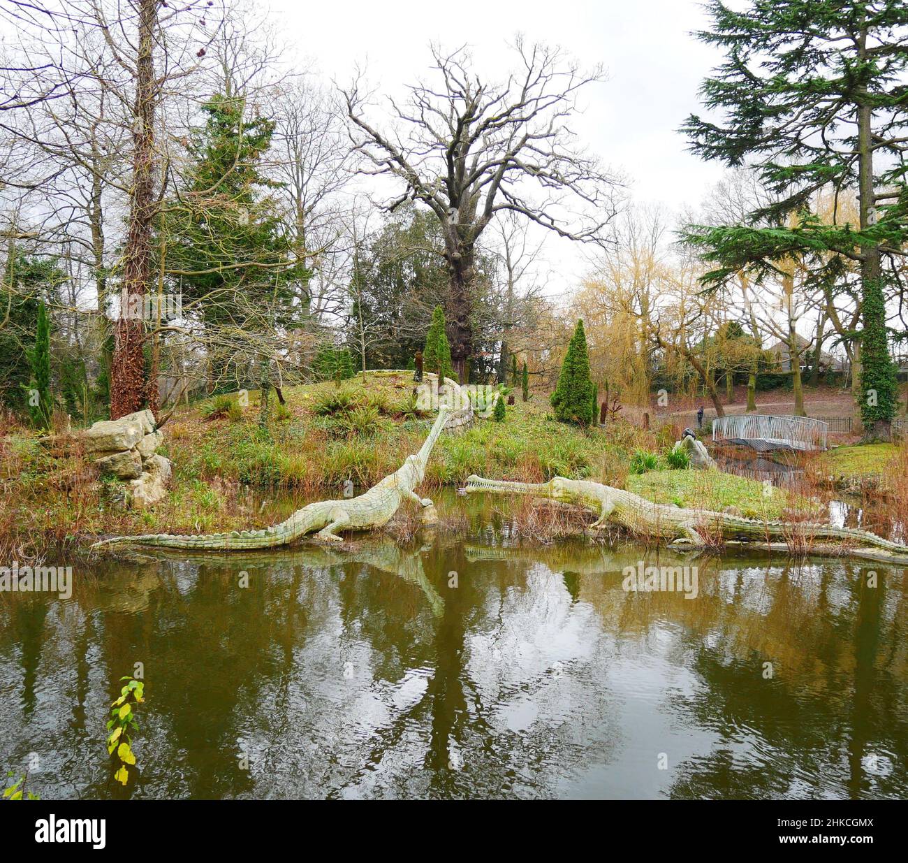 Crystal Palace Park, London, England Stock Photo Alamy