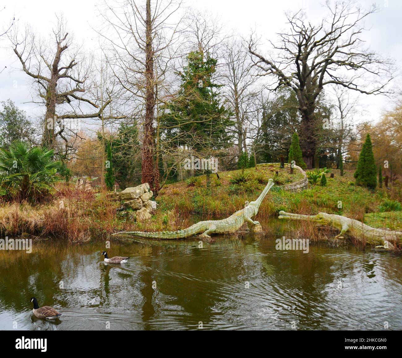 Crystal Palace Park, London, England Stock Photo Alamy