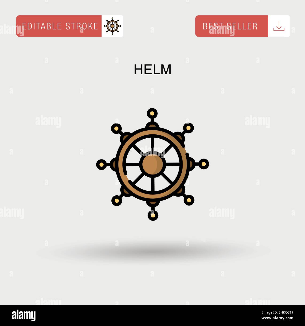 Helm Simple vector icon Stock Vector Image & Art Alamy