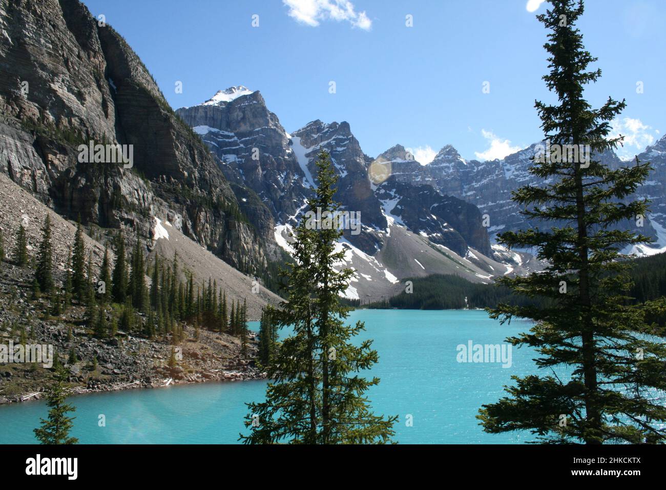 Moraine Lake, Alberta, Canada Stock Photo - Alamy