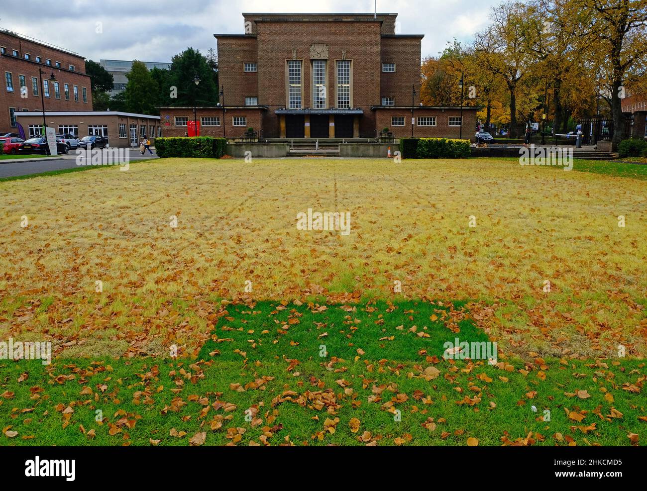 'The Invisible Marquee', Whitla Hall, at Queens University, Belfast. Stock Photo