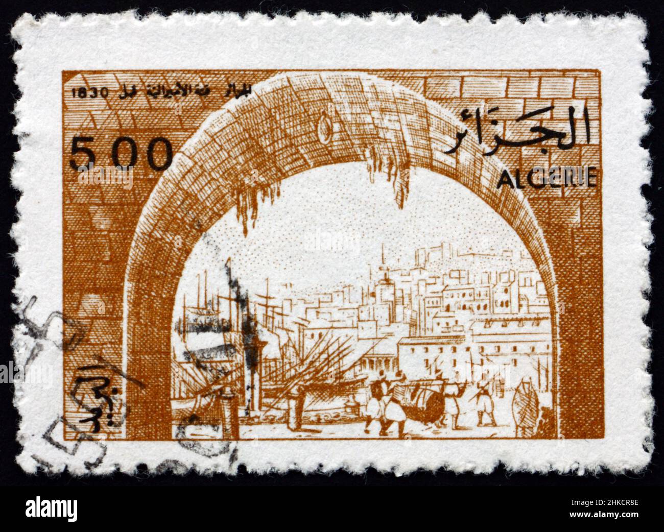 Algerian postage stamp algeria hi-res stock photography and images - Alamy