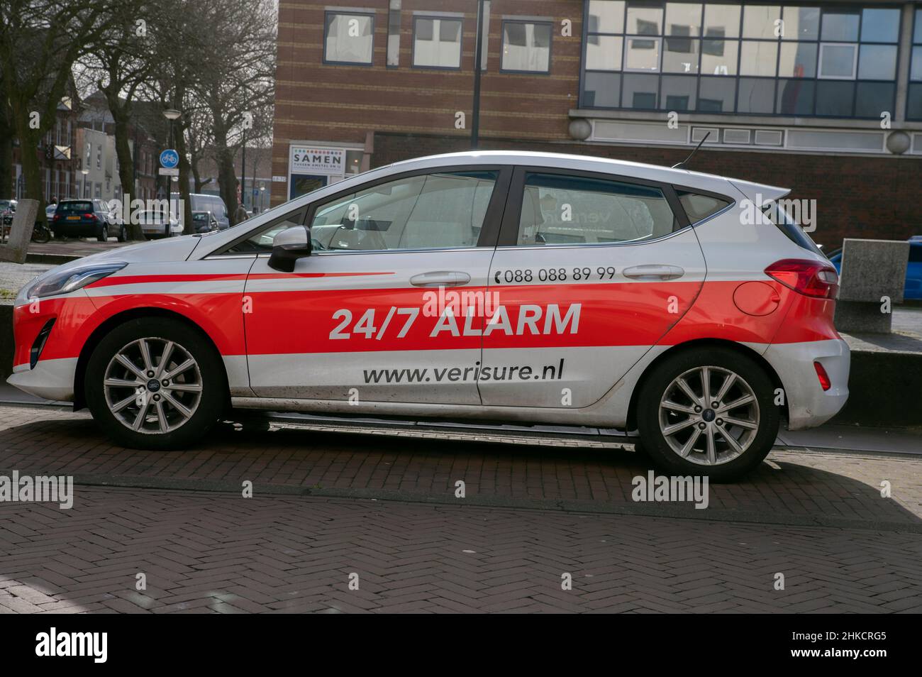 Verisure Company Car At Amsterdam The Netherlands 2-2-2022 Stock Photo -  Alamy