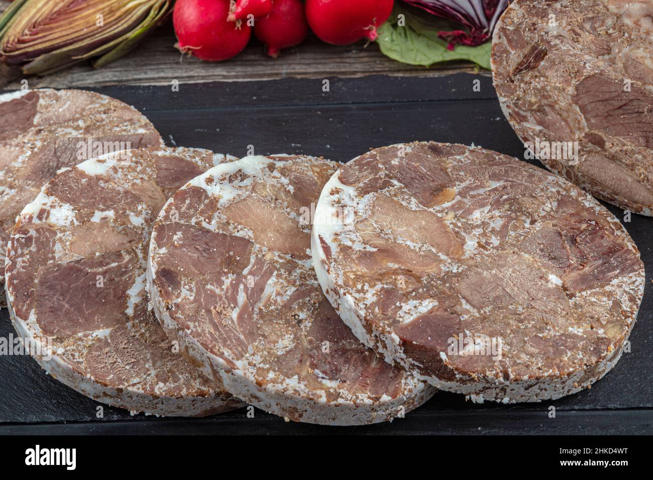 Turkish style meat roll. Lokal name; Baton Kavurma. Turkish roasted meat ( kavurma ). Eid al