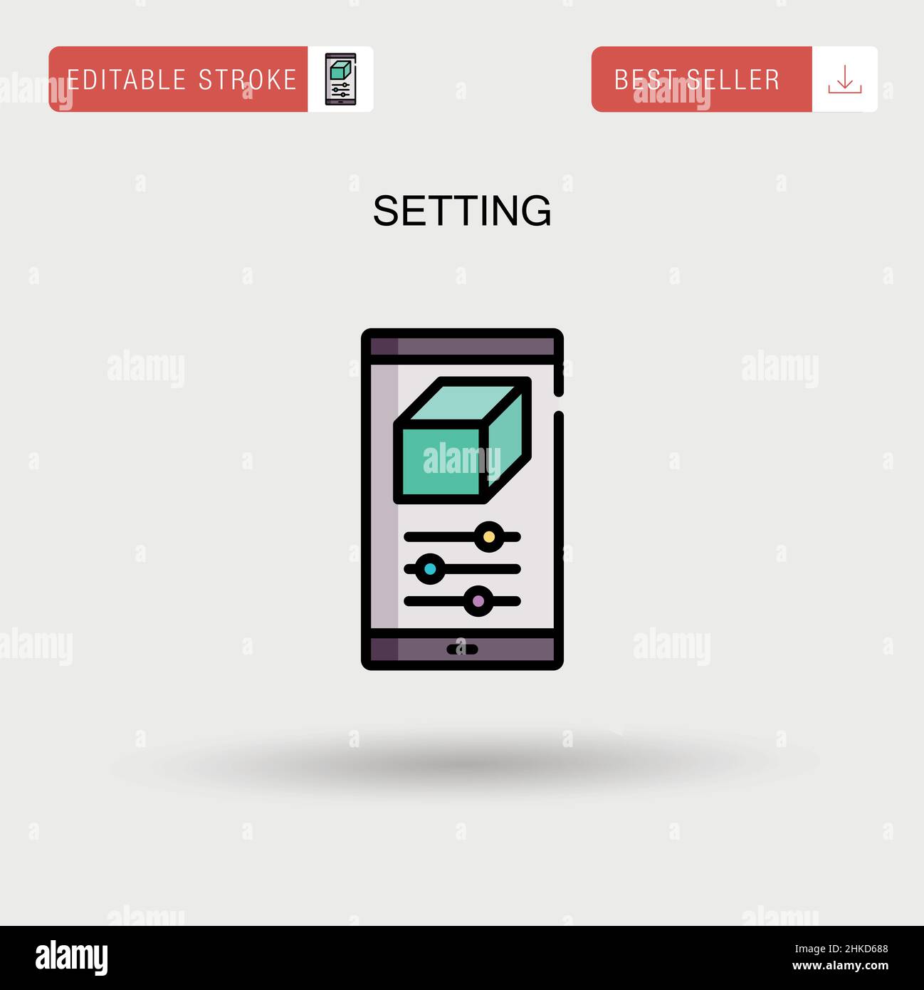 Modern work setting Stock Vector Images - Alamy