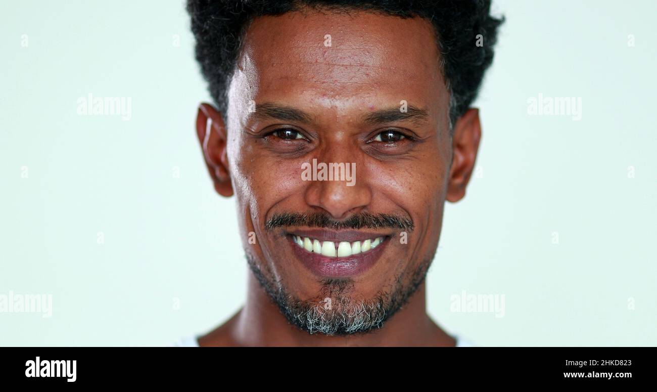 Portrait african man taking deep hi-res stock photography and images ...