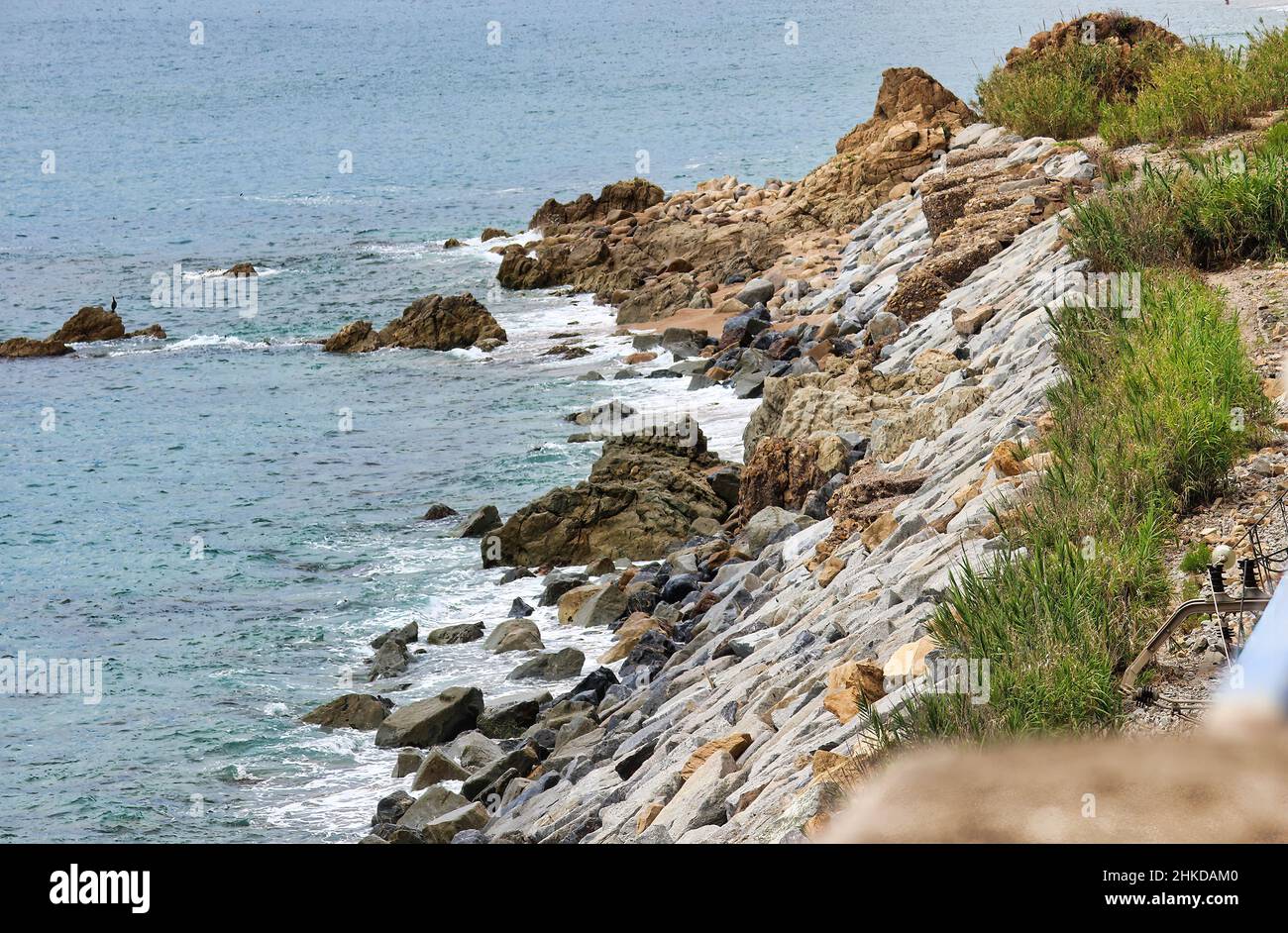 The beautiful coves of Sant Pol de Mar the smallest and most ...