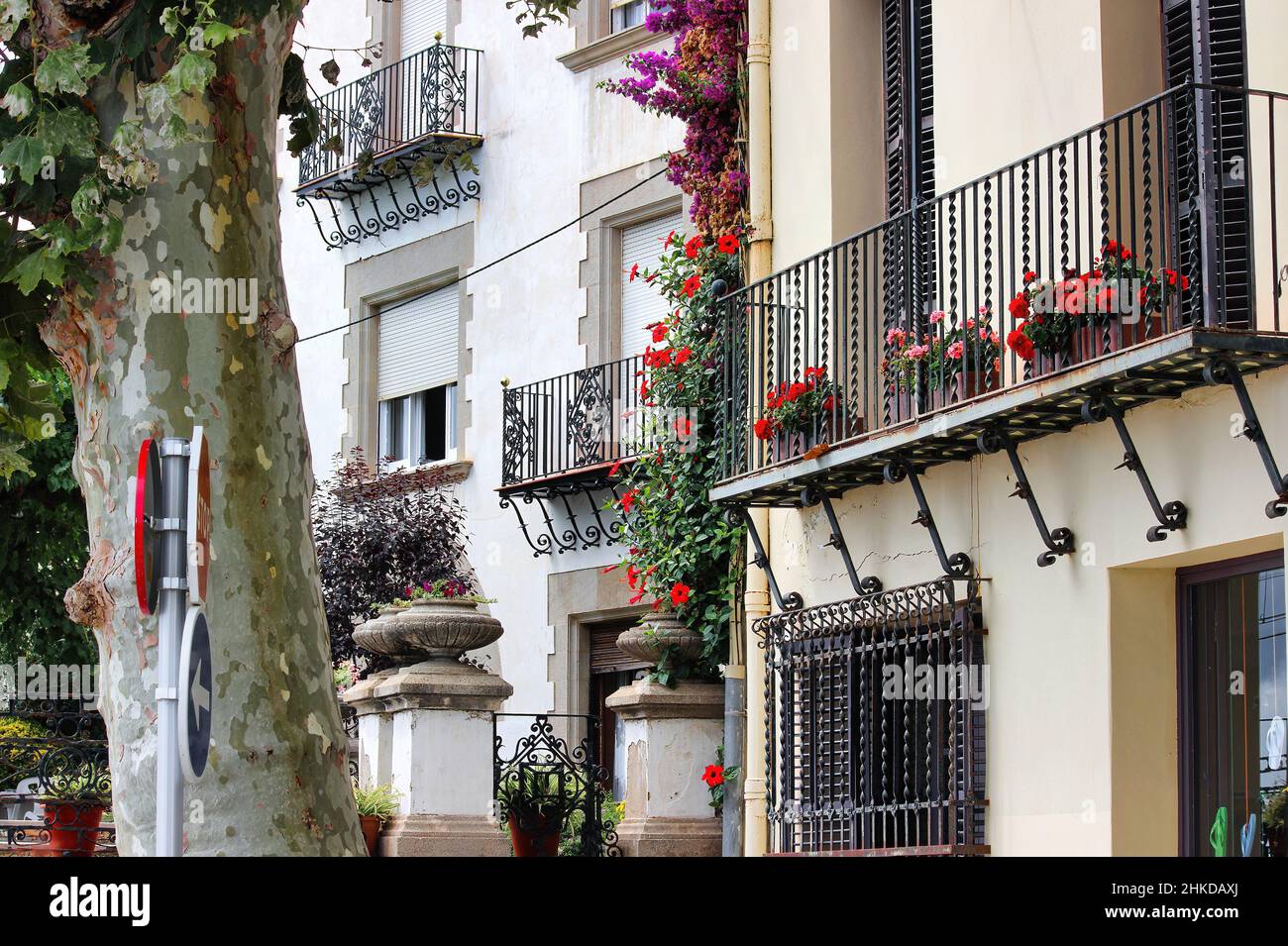 Sant Pol de Mar is the most picturesque of the Costa Brava villages ...