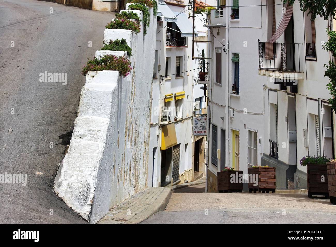 Sant Pol de Mar is the most picturesque of the Costa Brava villages ...