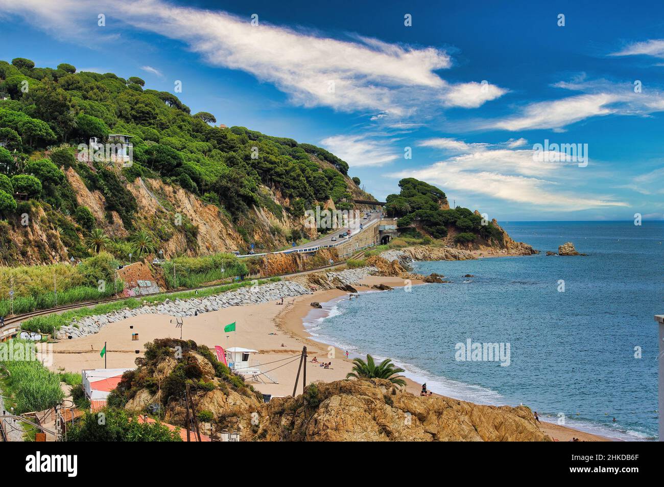 The beautiful coves of Sant Pol de Mar the smallest and most ...