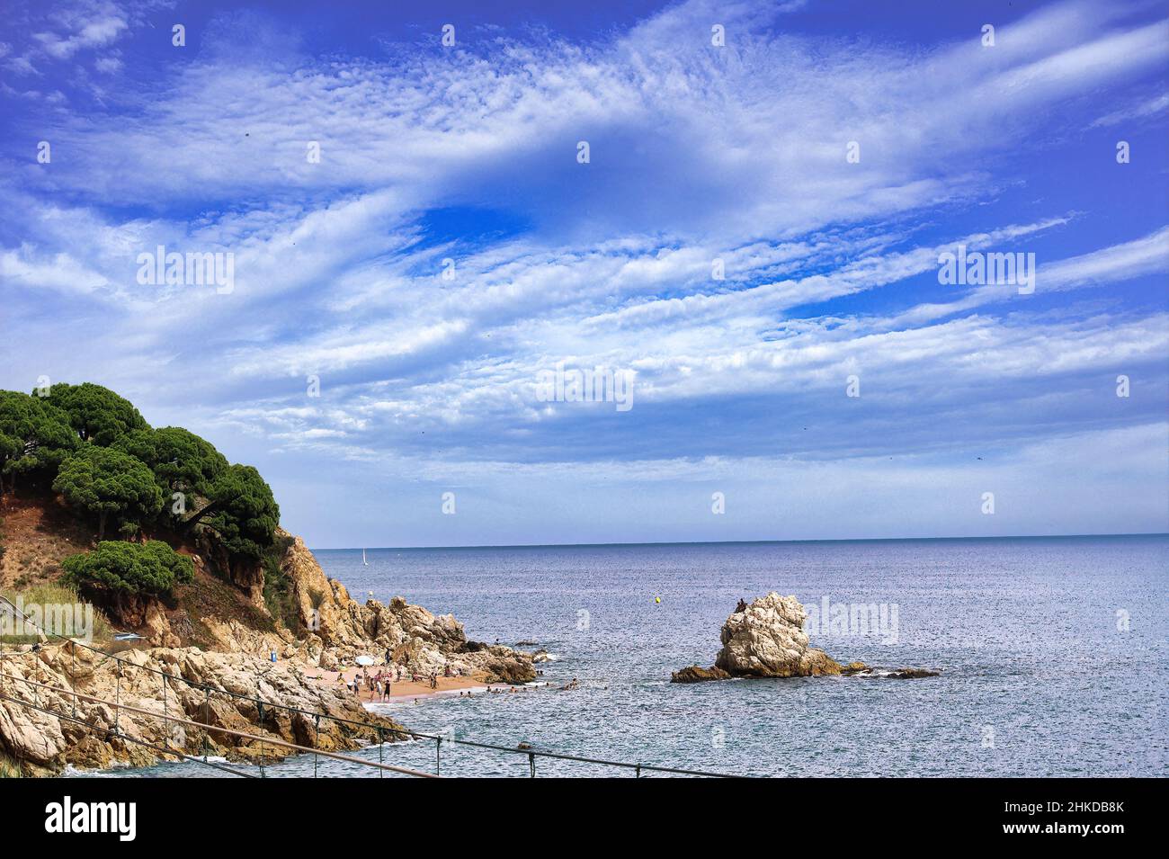The beautiful coves of Sant Pol de Mar the smallest and most ...