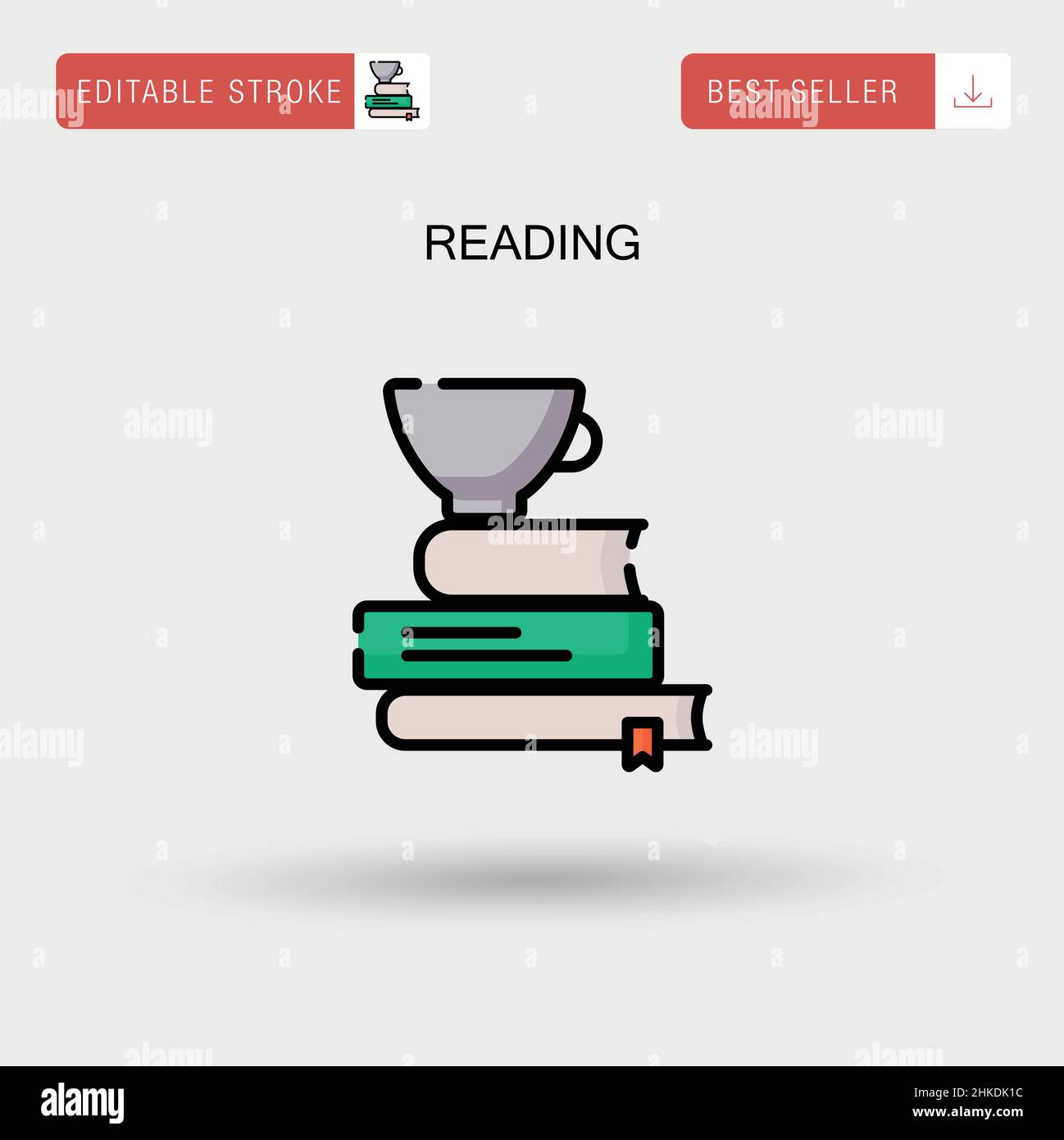 Reading Simple vector icon Stock Vector Image & Art - Alamy