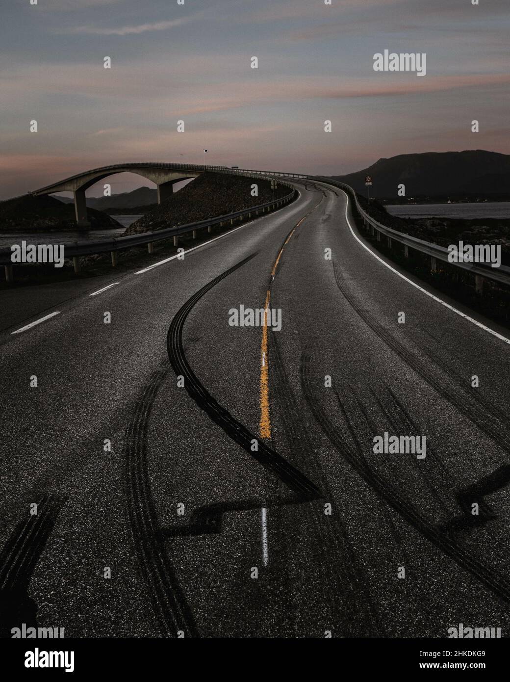 Vertical shot fast asphalt hi-res stock photography and images - Alamy
