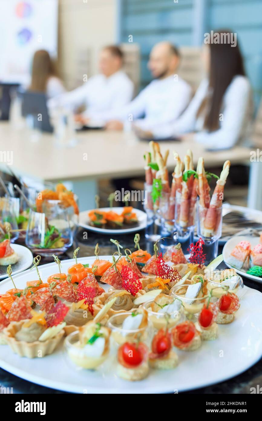 Finger buffet business hi res stock photography and images Alamy