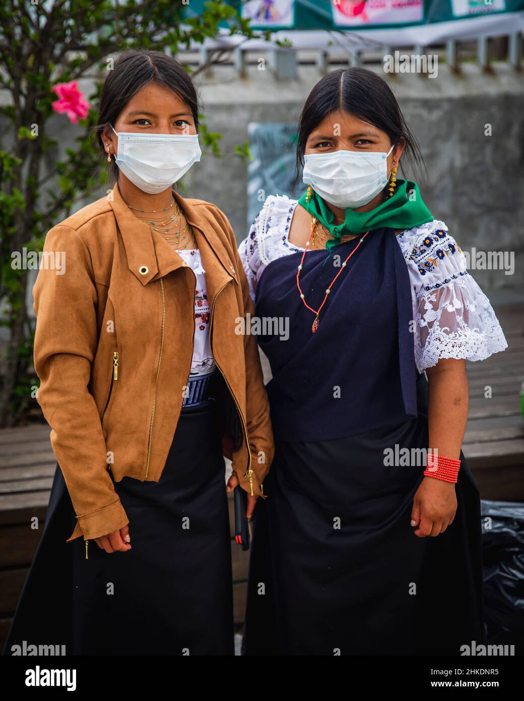 Pro Abortion Protest, Ecuador Stock Photo