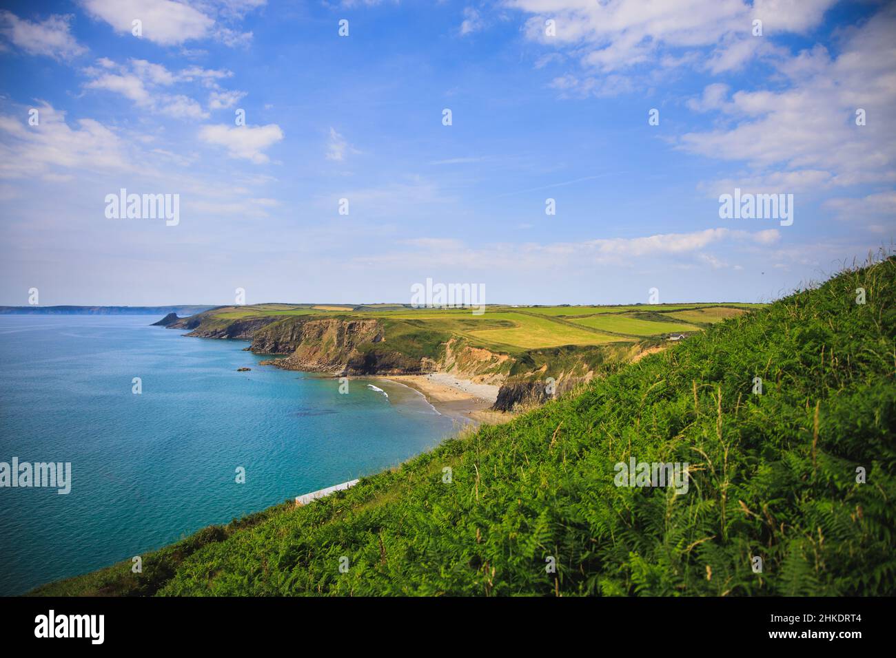 Druidstone beach in Pembrokeshire, Wales Stock Photo Alamy