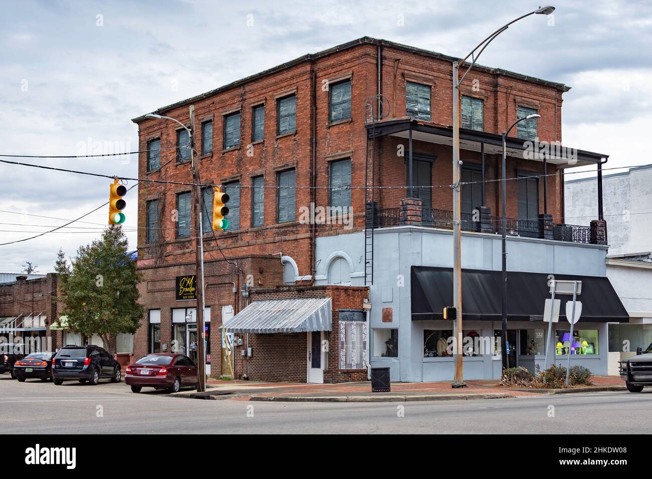 Selma, Alabama, USA Jan. 26, 2021 Old building in the historic