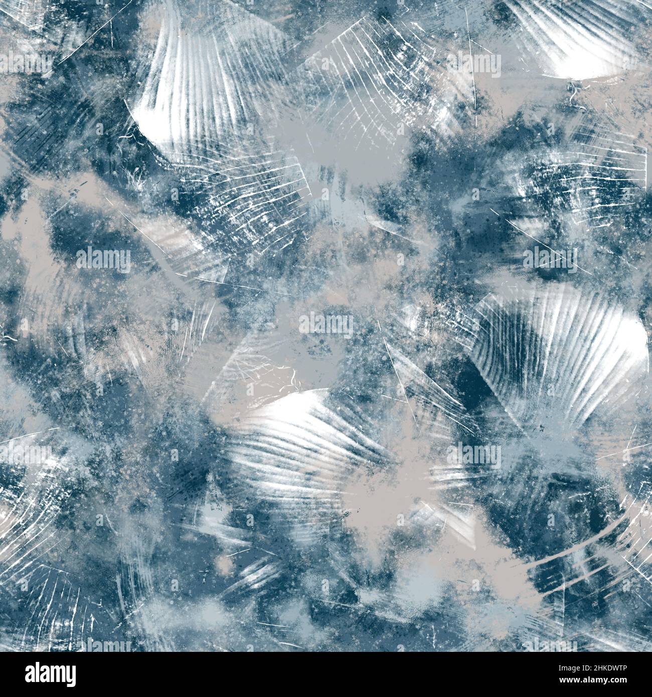 Seamless navy blue and white abstract grungy seamless surface pattern ...