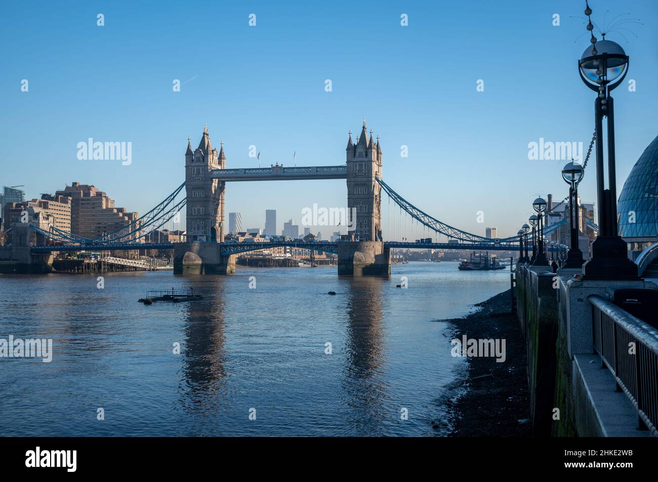 Beautiful shot of a Tower Bridge, London Stock Photo - Alamy